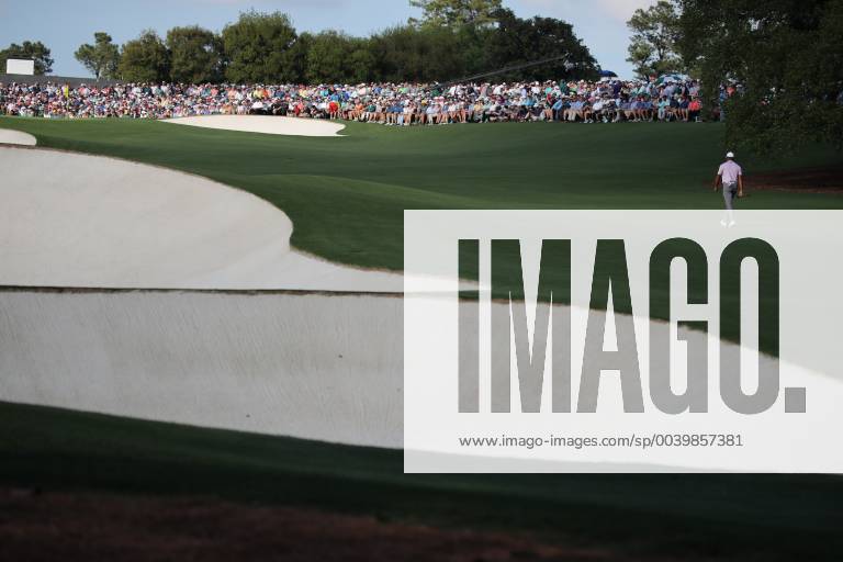United States Tiger Woods on the 18th hole during the third round of the 2019 Masters golf tournament at Augusta National Golf Club in Augusta, Georgia, United States, April 13, 2019. Noxthirdxpartyxsales (101218945)