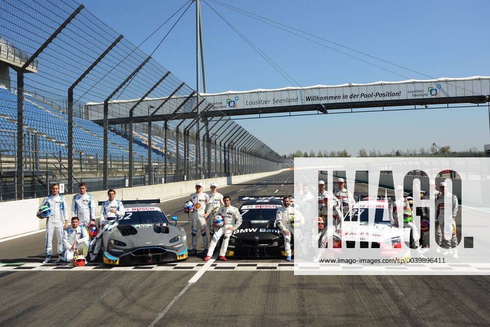 The DTM drivers and cars for the 2019 season during the DTM tests at the Lausitzring Copyright Thomas Pakusch