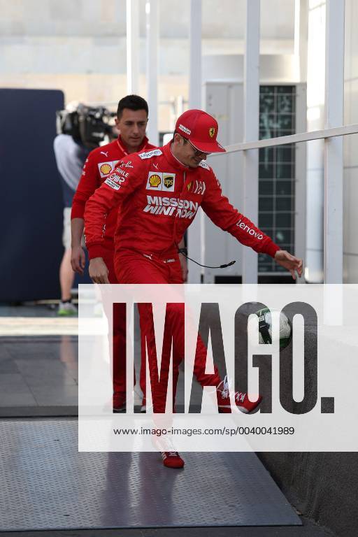 Photo4 LaPresse 26 04 2019 Baku, Azerbaijan Grand Prix Formula One Azerbaijan 2019 In the pic: Charles Leclerc (MON) Scuderia Ferrari SF90
