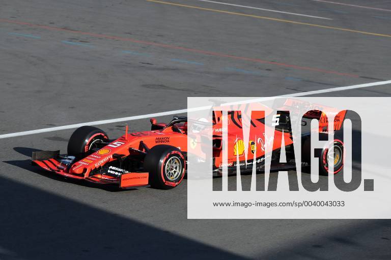 Photo4 LaPresse 26 04 2019 Baku, Azerbaijan Grand Prix Formula One Azerbaijan 2019 In the pic: Sebastian Vettel (GER) Scuderia Ferrari SF90