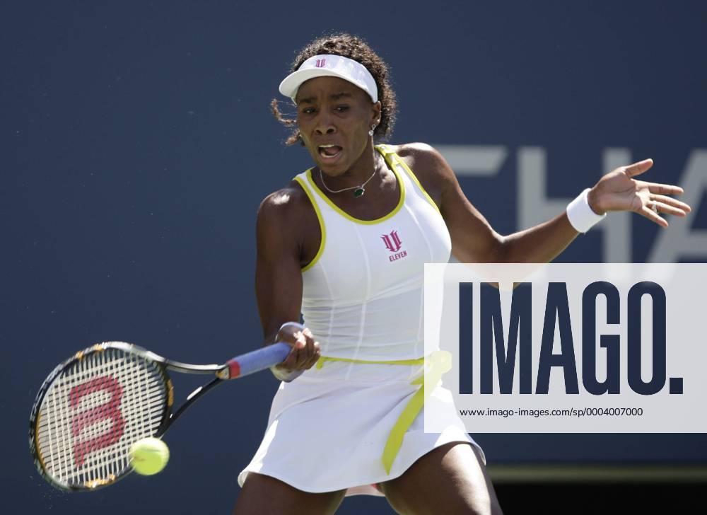 Venus Williams (USA) Tennis Damen US Open 2008, Grand Slam, WTA Tour Einzelbild Flushing Meadows New York, NY, N Y Dynamik,