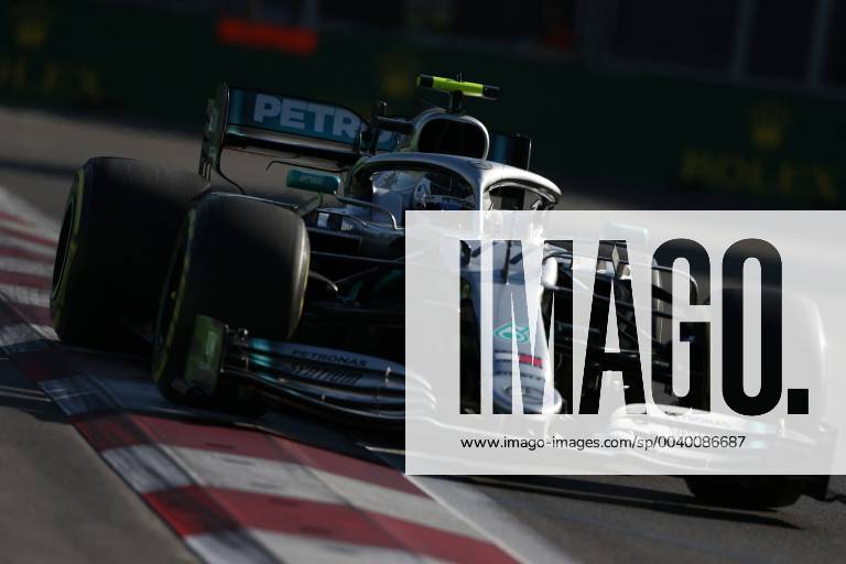 Photo4 LaPresse 28 04 2019 Baku, Azerbaijan Grand Prix Formula One Azerbaijan 2019 In the pic: Valtteri Bottas (FIN) Mercedes AMG F1 W10