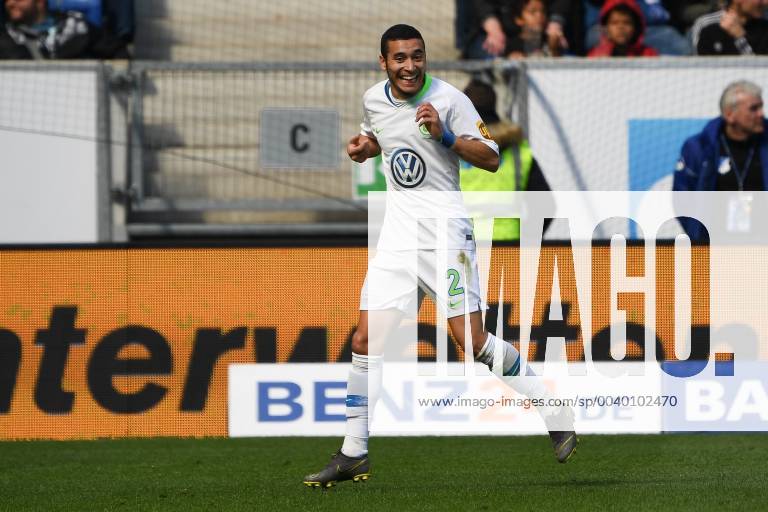Football 1 Bundesliga TSG 1899 Hoffenheim VfL Wolfsburg v l Jubel zum Ausgleich zum 1 1 by De Asevedo Furtado VfL Wolfsburg DFL regulations prohibit any use of photographs as image sequences and or quasi video 1 Fussball Bundesliga TSG 1899 Hoffenheim VfL Wolfsburg Sinsheim