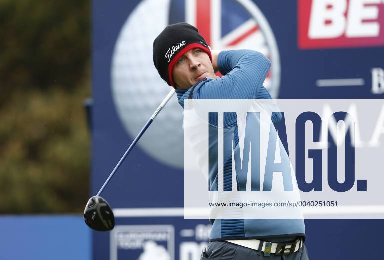 9th May 2019, Hillside Golf Club, Southport, England; Betfred British Masters, hosted by Tommy Fleetwood, day 1; Grant Forrest (SCO) plays his drive on the 2nd hole ActionPlus12132887 AlanxMartin