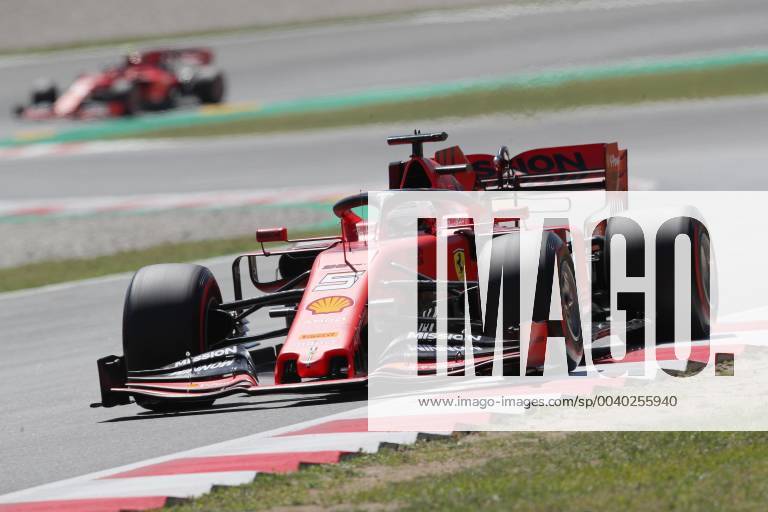 Motorsports: FIA Formula One World Championship WM Weltmeisterschaft 2019, Grand Prix of Spain, 5 Sebastian Vettel (GER, Scuderia Ferrari Mission Winnow), (Verwendung nur in Deutschland - GERMANY ONLY) *** Motorsports FIA Formula One World Championship 2019 Grand Prix of Spain 5 Sebastian Vettel GER Scuderia Ferrari Mission Winnow Use only in Germany GERMANY ONLY