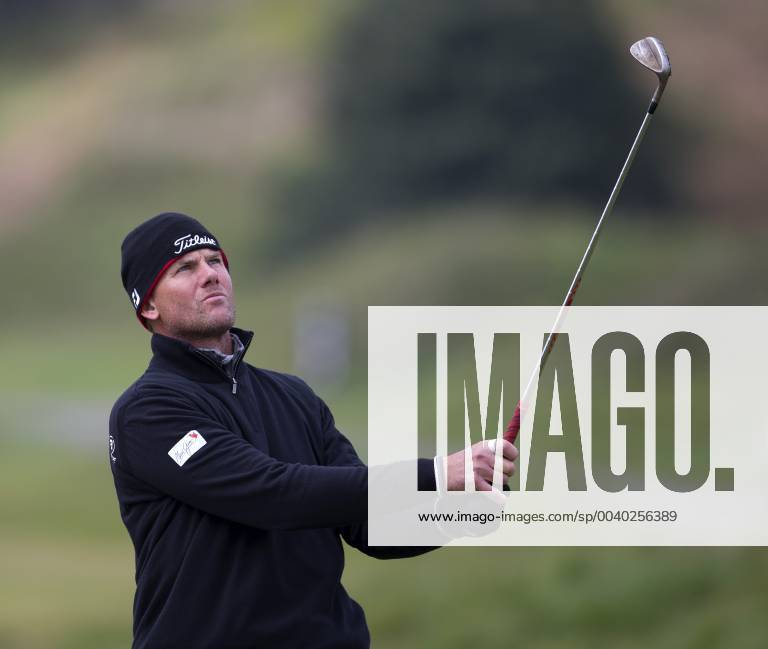10th May 2019, Hillside Golf Club, Southport, England; Betfred British Masters, hosted by Tommy Fleetwood, day 2; Robert Karlsson (SWE) plays his approach from the fairway on the par four 8th hole ActionPlus12132893 DavidxBlunsden