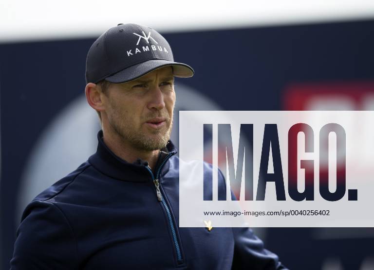 10th May 2019, Hillside Golf Club, Southport, England; Betfred British Masters, hosted by Tommy Fleetwood, day 2; Niklas Lemke (SWE) leading the tournament before the suspension of play at 10 under par, looks on from the tee par three 4th hole ActionPlus12132906 DavidxBlunsden