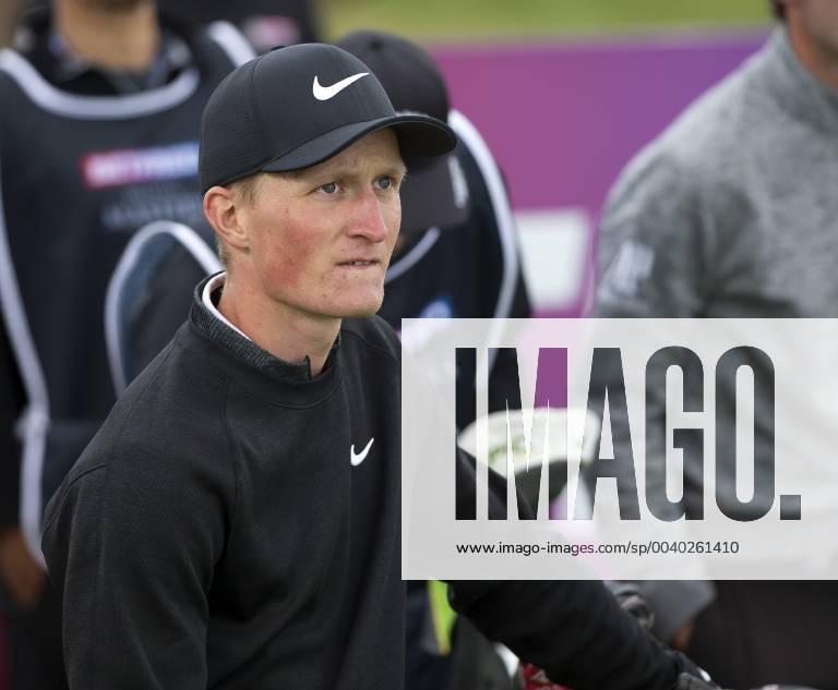 10th May 2019, Hillside Golf Club, Southport, England; Betfred British Masters, hosted by Tommy Fleetwood, day 2; Marcus Kinhult (SWE) looks on from the second tee ActionPlus12133160 DavidxBlunsden