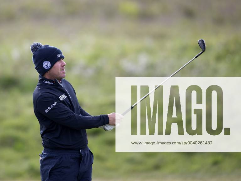 10th May 2019, Hillside Golf Club, Southport, England; Betfred British Masters, hosted by Tommy Fleetwood, Kalle Samooja hits his second shot to the green on the par four 15th hole ActionPlus12133184 DavidxBlunsden
