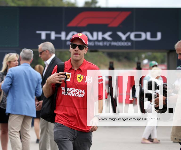 Barcelona Spain 11 05 2019 Formula 1 Formula 1 Spain Grand Prix Sebastian Vettel GER 5 Scuderia Ferrari Mission Winnow DeFodi506