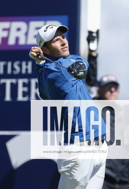 11th May 2019, Hillside Golf Club, Southport, England; Betfred British Masters, hosted by Tommy Fleetwood, day 3; Matthew Jordan (ENG) plays his drive on the 2nd tee ActionPlus12133602 AlanxMartin