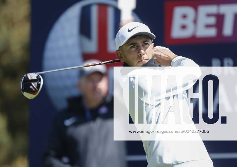 11th May 2019, Hillside Golf Club, Southport, England; Betfred British Masters, hosted by Tommy Fleetwood, day 3; Jack Singh Brar (ENG) plays his drive on the 2nd tee ActionPlus12133605 AlanxMartin