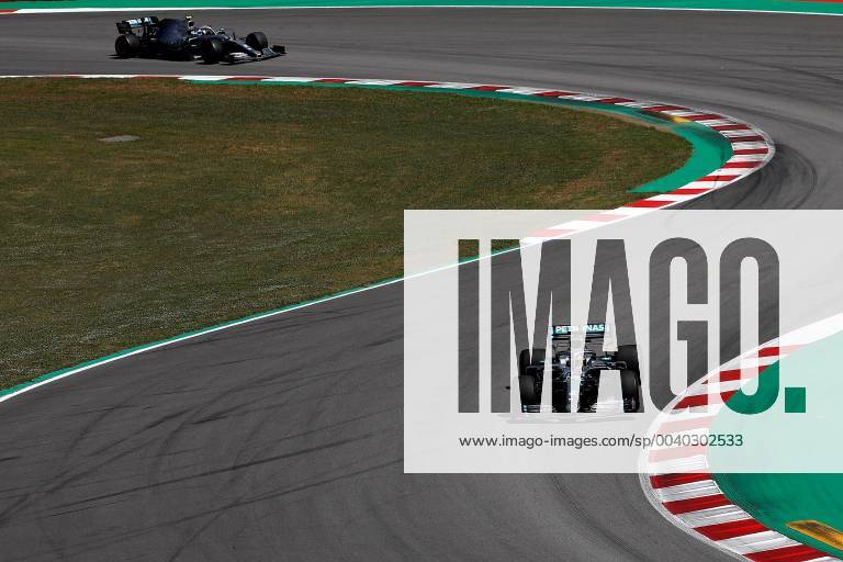 British Formula One driver Lewis Hamilton steers his car at the start of the Spanish Grand Prix held at Montmelo Circuit in Montmelo, Barcelona, Spain, 12 May 2019. 2019 Spanish Grand Prix !ACHTUNG: NUR REDAKTIONELLE NUTZUNG!
