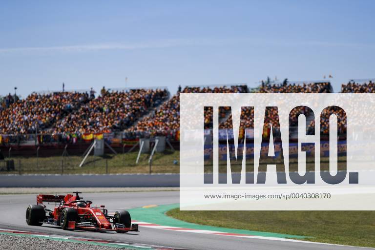 Montmelo, Spain - SEBASTIAN VETTEL of Scuderia Ferrari Mission Winnow during the Formula 1 Spanish Grand Prix at Circuit de Barcelona-Catalunya in Montmelo, Spain. 2019 Formula 1 Spanish Grand Prix - Hamilton wins - ZUMAg147 20190512_zap_g147_014