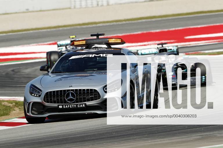 Motorsports: FIA Formula One World Championship WM Weltmeisterschaft 2019, Grand Prix of Spain, Bernd Mayländer (GER, F1 Safety Car, Mercedes-AMG GT R) Barcelona Spain