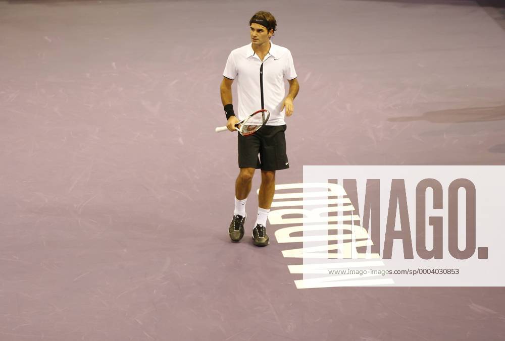 Roger Federer (Schweiz) - Tennis Herren Masters Series 2008, ATP Tour, Einzelbild Madrid
