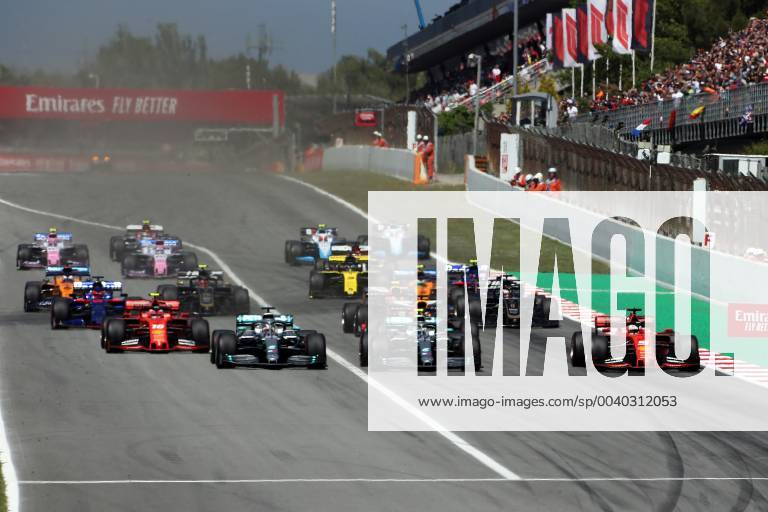 Photo4 LaPresse 12 05 2019 Montmelo, Spain Grand Prix Formula One Spain 2019 In the pic: start