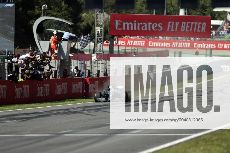 Photo4 LaPresse 12 05 2019 Montmelo, Spain Grand Prix Formula One Spain 2019 In the pic: race winner Lewis Hamilton (GBR) Mercedes AMG F1 W10