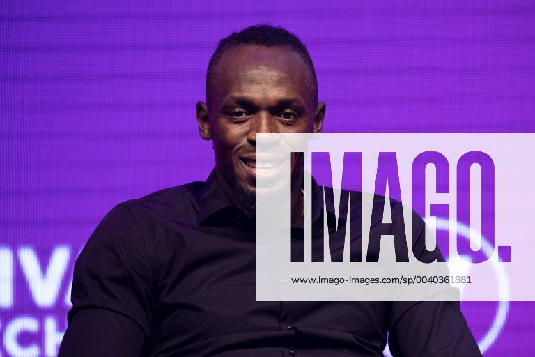 Usain Bolt, Olympic Gold Medalist, attends the VivaTech startups and innovation fair, in Paris, France May 16, 2019.