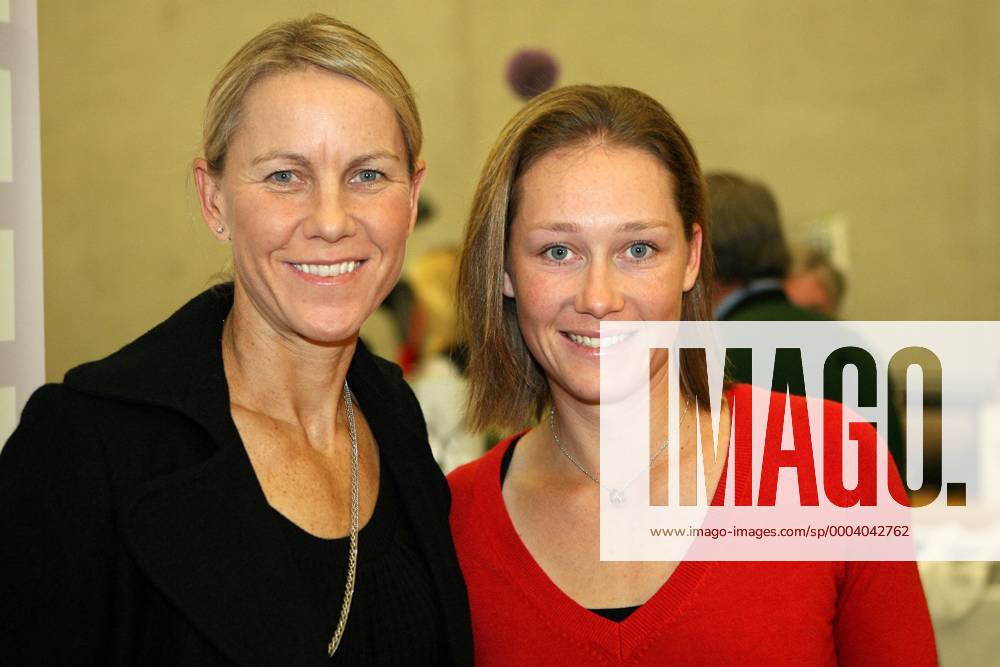Rennae Stubbs (USA, li.) und Samantha Stosur (Australien) anlässlich der Players Night der Generali Ladies Open 2008 in Linz Tennis Damen Generali Ladies Open 2008, WTA Tour, Fest, Feier, Party, Players Nights, Night Gruppe Linz Freude,