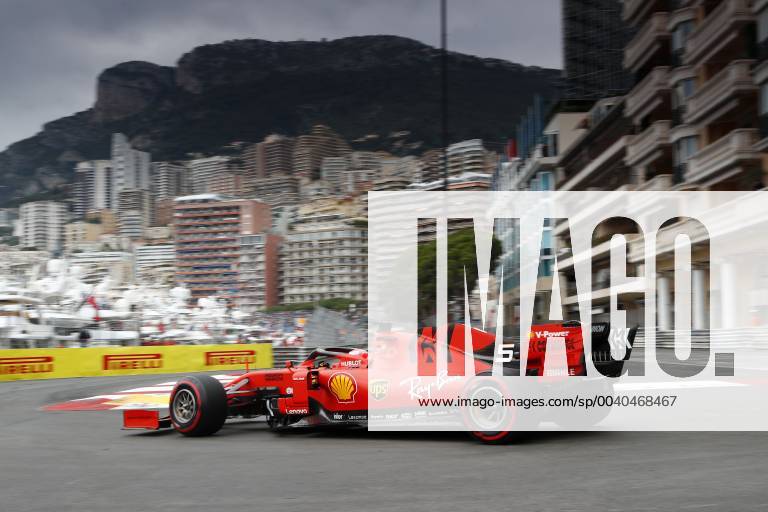 Motorsports: FIA Formula One World Championship, WM, Weltmeisterschaft 2019, Grand Prix of Monaco, 5 Sebastian Vettel (GER, Scuderia Ferrari Mission Winnow), Monte Carlo Monaco