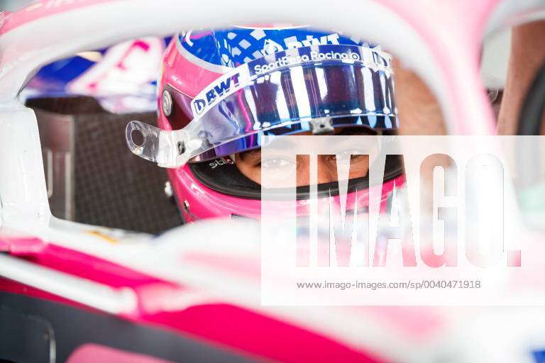 Lance Stroll SportPesa Racing Point F1 Team in the pits, Grand Prix of Monaco 2019, Motorsport, Formula 1, 23 05 2019, Grand Prix of Monaco 2019, Motorsport, Formula 1