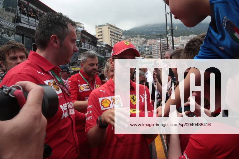 Photo4 LaPresse 24 05 2019 Monte Carlo, Monaco Grand Prix Formula One Monaco 2019 In the pic: Sebastian Vettel (GER) Scuderia Ferrari SF90
