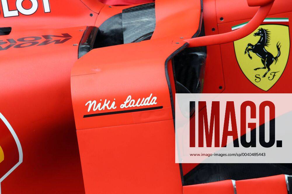 KW21 Photo4 LaPresse 24 05 2019 Monte Carlo, Monaco Grand Prix Formula One Monaco 2019 In the pic: A tribute to Nikki Lauda (AU)
