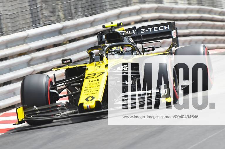 Formula 1 FIA, 2019 Monaco Grand Prix Qualifying, v l Nico Hülkenberg Renault F1 Team Monte Carlo eel-fotografie Eberhard Krieger