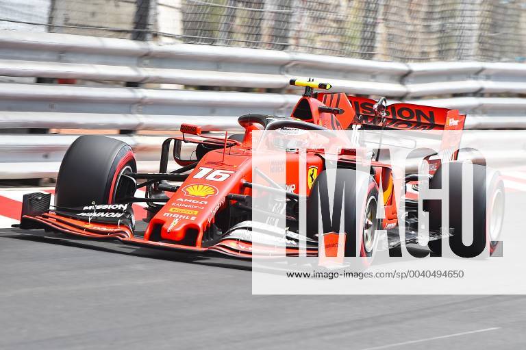 Formula 1 FIA, 2019 Monaco Grand Prix Qualifying, v l Charles Leclerc Ferrari Monte Carlo eel-fotografie Eberhard Krieger