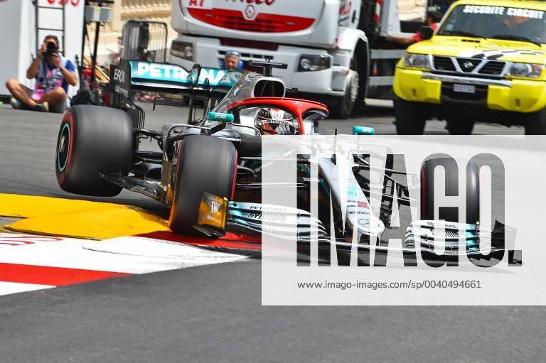 Formula 1 FIA, 2019 Monaco Grand Prix Qualifying, v l Lewis Hamilton Mercedes AMG Petronas Monte Carlo eel-fotografie Eberhard Krieger