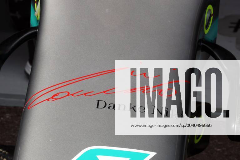Photo4 LaPresse 25 05 2019 Monte Carlo, Monaco Grand Prix Formula One Monaco 2019 In the pic: tribute to Nikki Lauda (AU), Mercedes