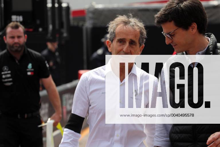 Photo4 LaPresse 25 05 2019 Monte Carlo, Monaco Grand Prix Formula One Monaco 2019 In the pic: Alain Prost (FRA) Renault Sport F1 Team Special Advisor
