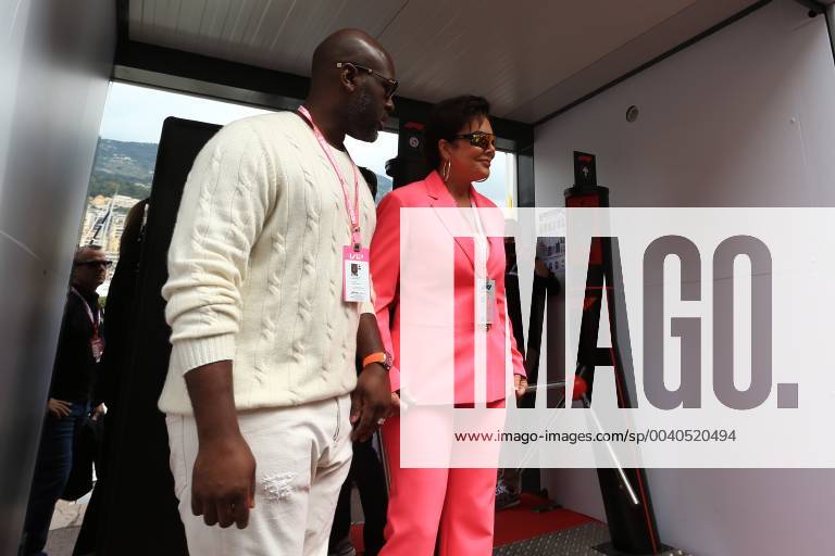 26th May 2019, Monte Carlo, Monaco; F1 Grand Prix of Monte Carlo, race day; Kris Jenner and Corey Gamble arrive ActionPlus12138049 Octane