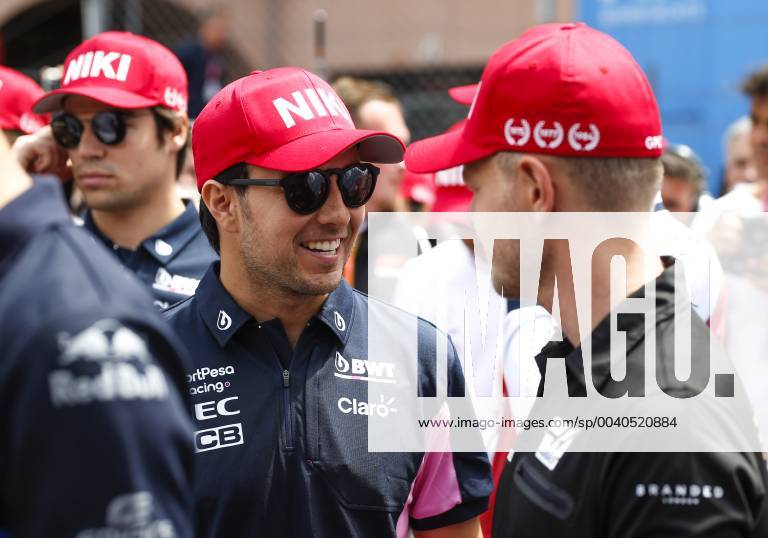 Motorsports: FIA Formula One World Championship, WM, Weltmeisterschaft 2019, Grand Prix of Monaco, 11 Sergio Perez (MEX, Racing Point F1 Team), 20 Kevin Magnussen (DEN, Rich Energy Haas F1 Team), Monte Carlo Monaco