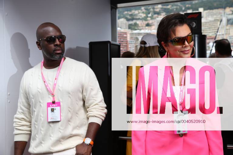Photo4 LaPresse 26 05 2019 Monte Carlo, Monaco Grand Prix Formula One Monaco 2019 In the pic: Kris Jenner (USA) and Corey Gamble (USA)