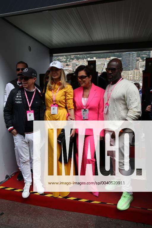 Photo4 LaPresse 26 05 2019 Monte Carlo, Monaco Grand Prix Formula One Monaco 2019 In the pic: (L to R): Tommy Hilfiger (USA); Dee Hilfiger (USA); Kris Jenner (USA); Corey Gamble (USA)