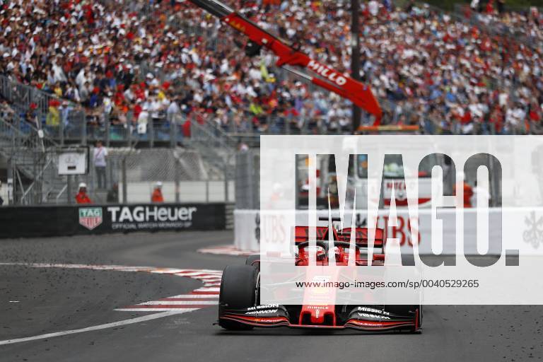 Motorsports: FIA Formula One World Championship, WM, Weltmeisterschaft 2019, Grand Prix of Monaco, 5 Sebastian Vettel (GER, Scuderia Ferrari Mission Winnow), Monte Carlo Monaco