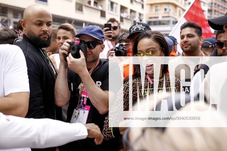 Motorsports: FIA Formula One World Championship, WM, Weltmeisterschaft 2019, Grand Prix of Monaco, Winnie Harlow Monte Carlo Monaco