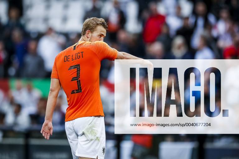 GUIMARAES, 06-06-2019, Estadio D. Afonso Henriques , UEFA Nations League Semi Final. Netherlands player Matthijs de Ligt disappointment after causing the penalty during the game Netherlands - England Netherlands - England x3610611x