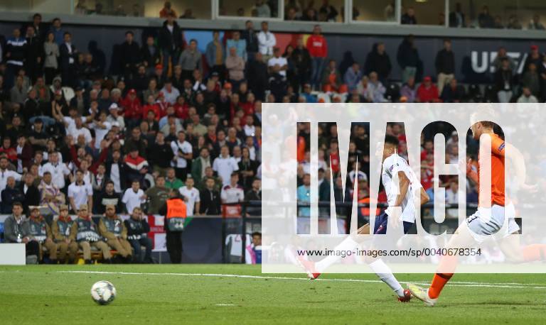 Netherlands v England UEFA Nations League Semi-Final Jessie Lingard of England scores what he thinks is their second goal only for it to be ruled offside during the UEFA Nations League Semi-Final match at Estadio D. Afonso Henrique, Guimaraes Content Not Available For UK Newspapers