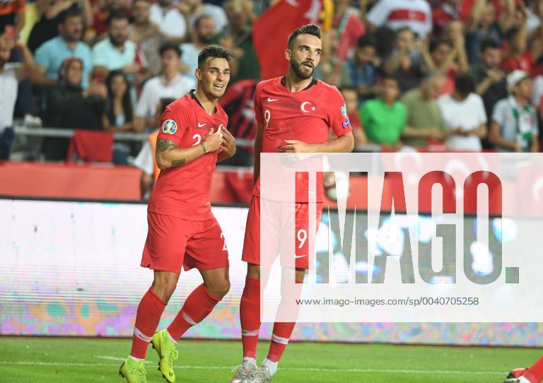 Fußball, EM Quali, Türkei - Frankreich Fußball, EM Quali, Türkei - Frankreich Turkeys Kaan Ayhan celebrates his goal during Euro 2020 group H qualifying soccer match between Turkey and France at the Konya City Stadium in Konya, Turkey