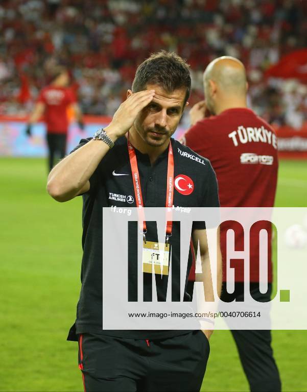 Fußball, EM Quali, Türkei - Frankreich Emre Belozoglu of Turkey during the Euro 2020 football qualification match between Turkey and France at the Buyuksehir Belediyesi stadium in Konya, on June 8, 2019.
