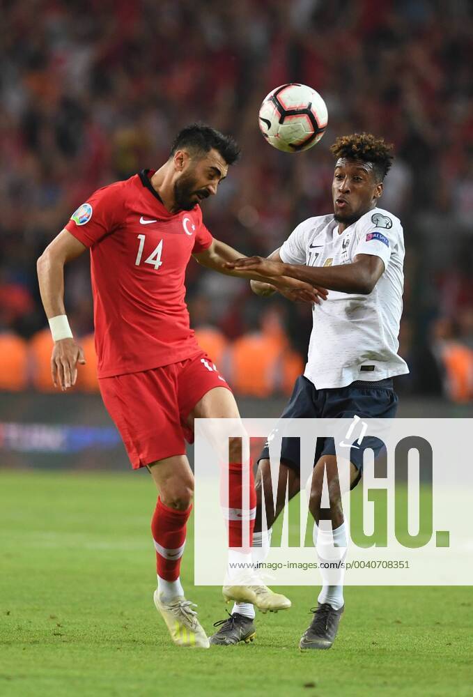 Frances Euro 2020 group H qualifying soccer match between Turkey and France at the Konya City Stadium in Konya, Turkey