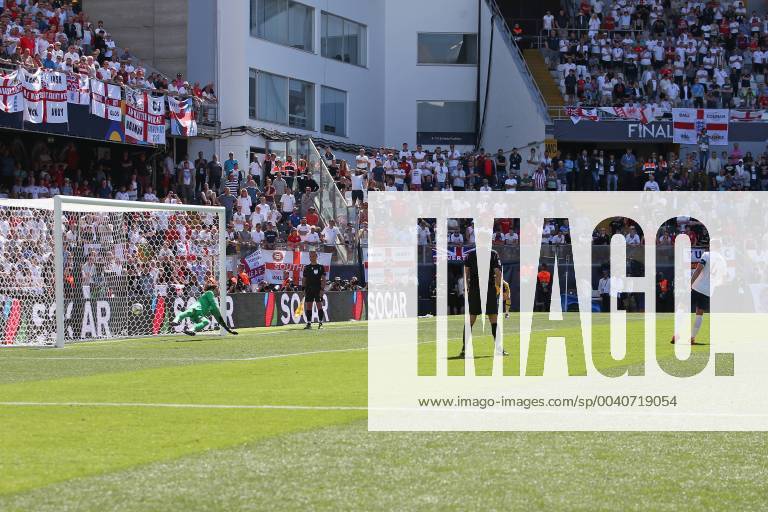 Switzerland v England UEFA Nations League 3rd Place Play-off Eric Dier of England scores what turns out to be the winning spot kick during the penalty shoot out during the UEFA Nations League 3rd Place Play-off match at Estadio D. Afonso Henrique, Guimaraes Content Not Available For UK Newspapers
