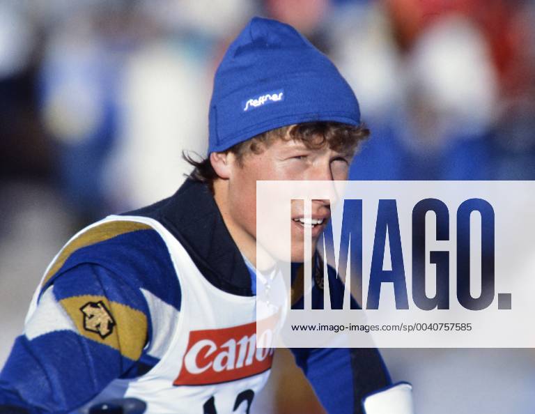 Ski WM 1985, Men General Pirmin ZURBRIGGEN SUI SKI ALPIN SAISON 84 85 WM 1985 Bormio 31 01 10 02 1985 Pirmin ZURBRIGGEN SUI Bormio Italy