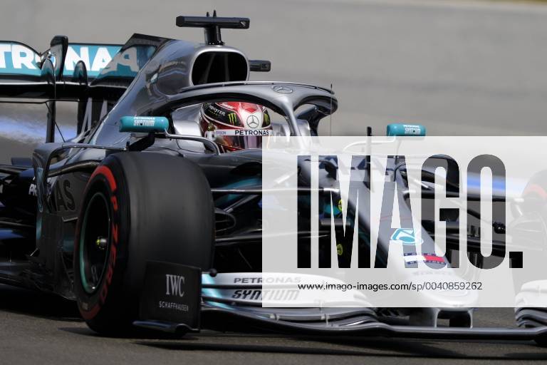Le Castellet, Var, France - Mercedes Driver LEWIS HAMILTON (GBR) in action during the Formula one French Grand Prix at the Paul Ricard circuit at Le Castellet - France F1 2019: French Grand Prix : Practice one - ZUMAp119 20190621_zaf_p119_011