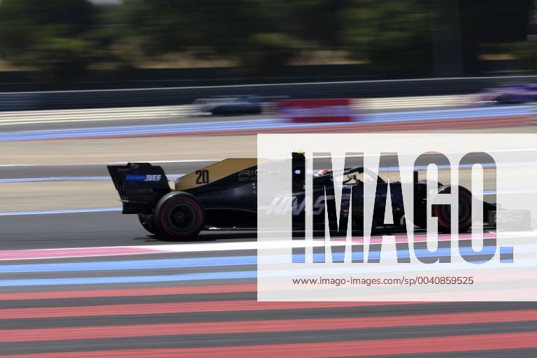 Le Castellet, Var, France - Haas Driver KEVIN MAGNUSSEN (DEN) in action during the Formula one French Grand Prix at the Paul Ricard circuit at Le Castellet - France F1 2019: French Grand Prix : Practice one - ZUMAp119 20190621_zaf_p119_038