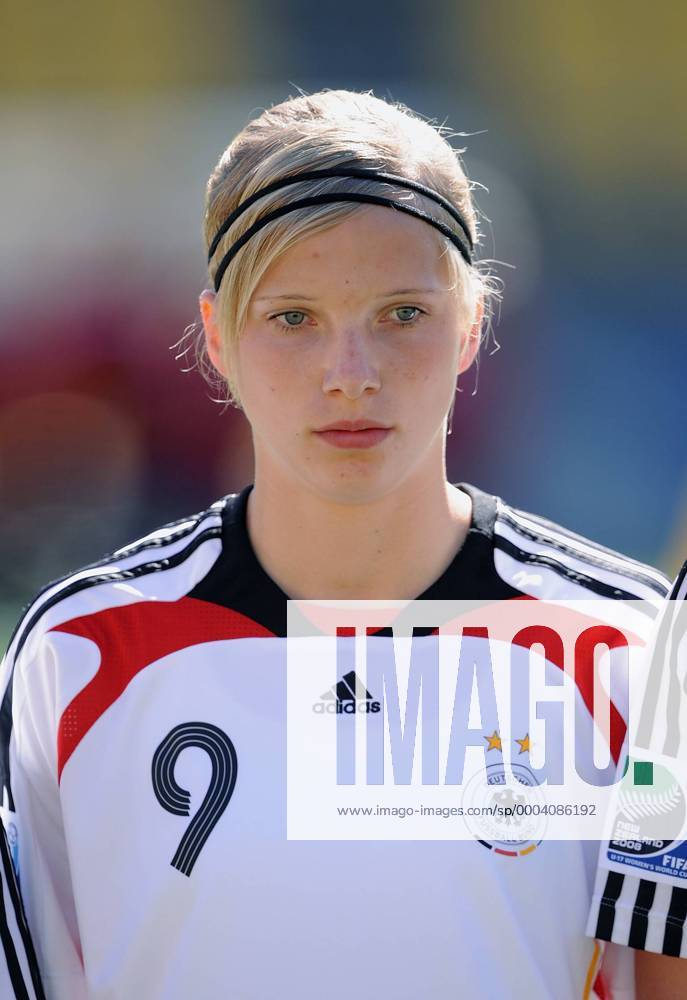 Tabea Kemme (Deutschland U17) - Fußball Länderspiel Damen U17 WM 2008, U 17, Jugend, Nachwuchs, Junioren, Juniorinnen, Frauen, Frauenfußball, Porträt Wellington