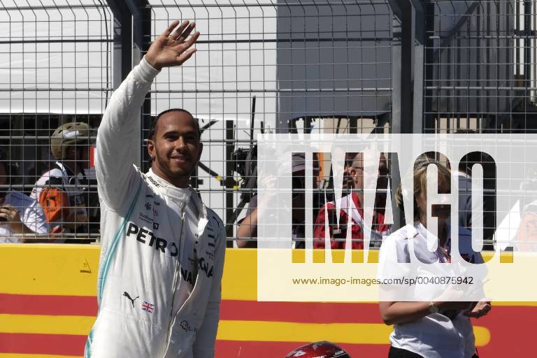 Le Castellet, Var, France - Mercedes Driver LEWIS HAMILTON (GBR) set the best time on 1:28.319 during the Qualifying session of the Formula one French Grand Prix at the Paul Ricard circuit at Le Castellet - France F1 2019: French Grand Prix : Qualifying - ZUMAp119 20190622_zaf_p119_038